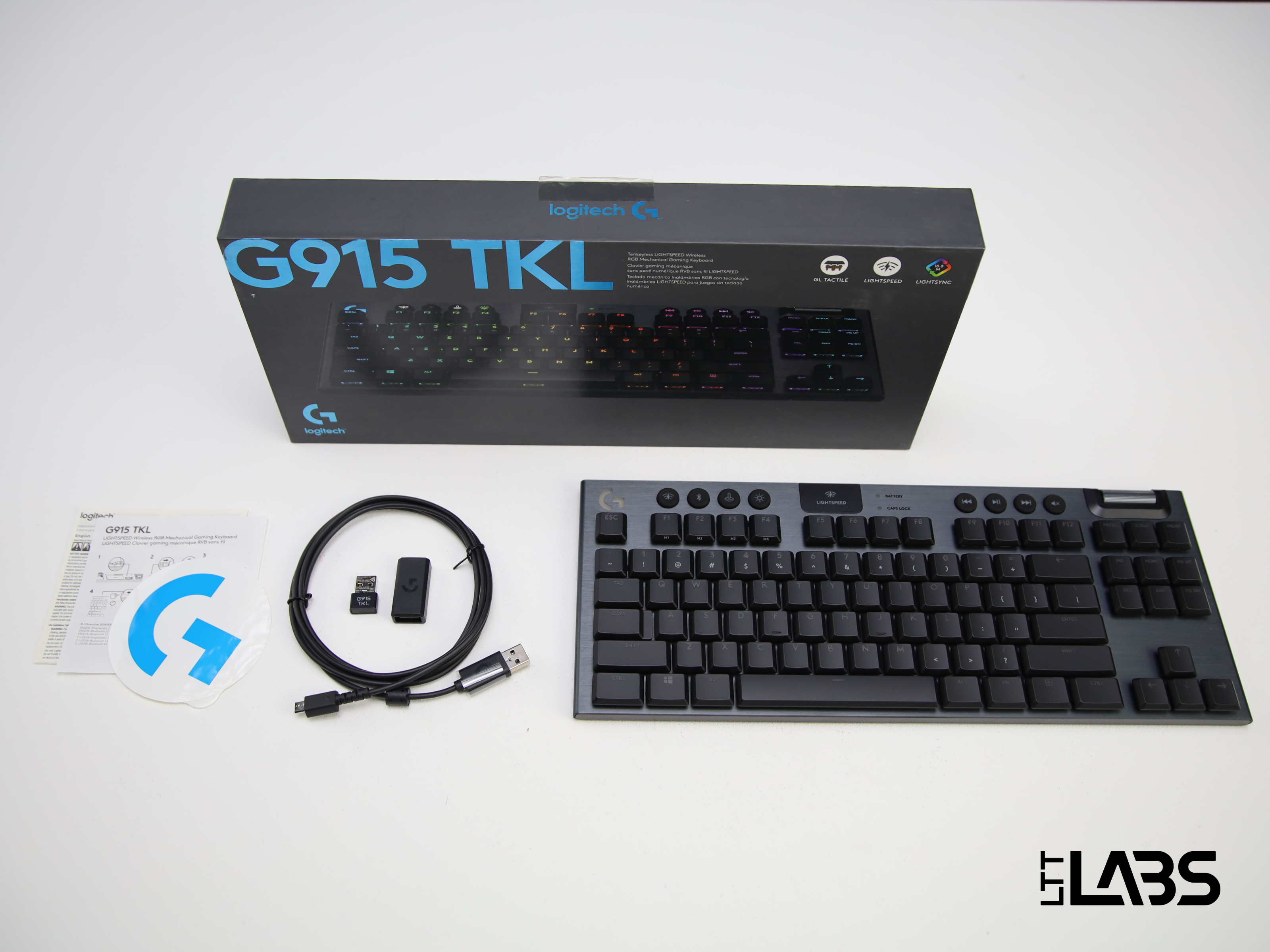Logitech  G915 TKL Tactile US配列 Open box Logitech G915 X Lightspeed TKL Keyboard Tactile Black - 920