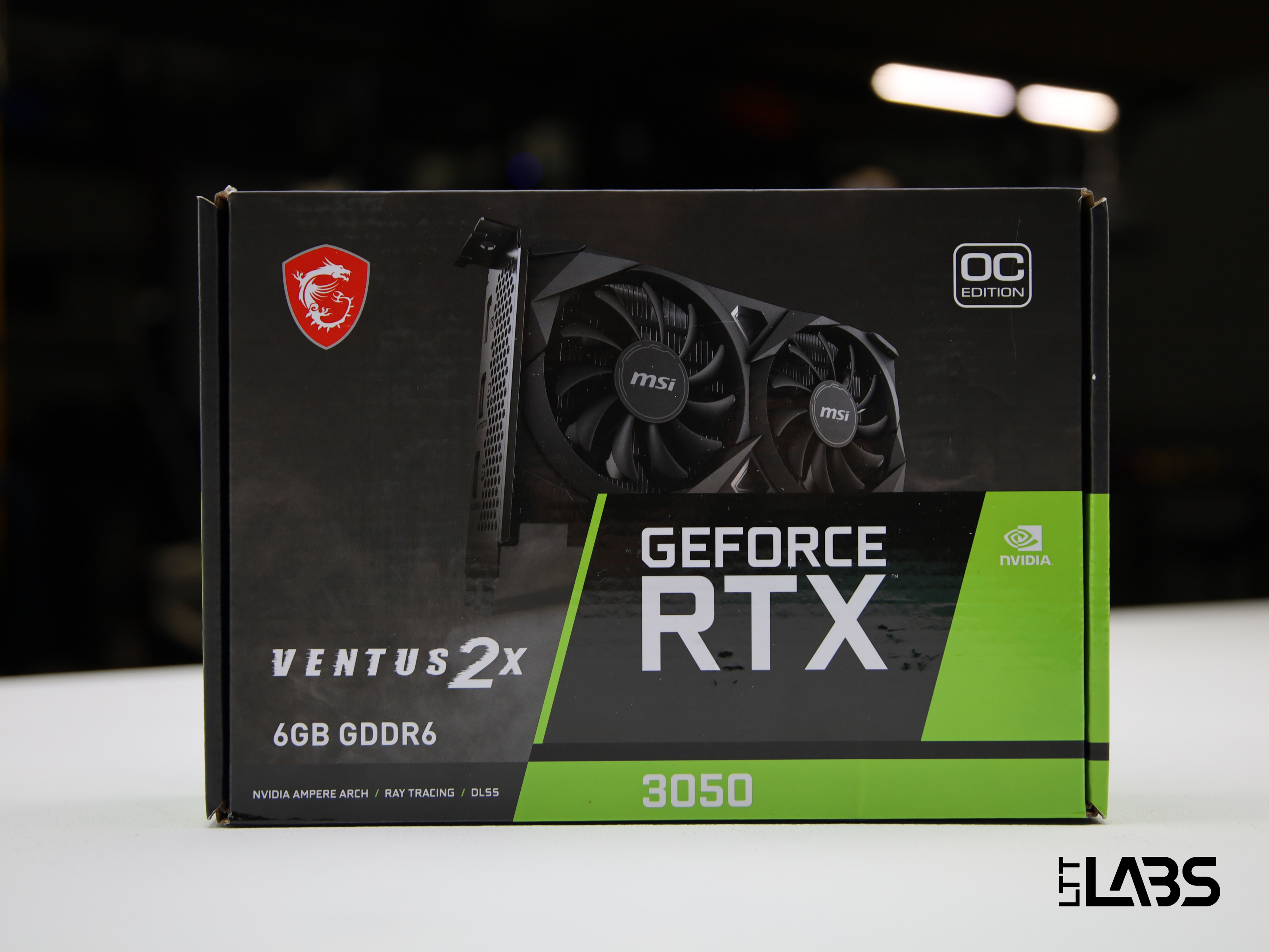 MSI Ventus 2X GeForce RTX 3050 6GB | LTT Labs
