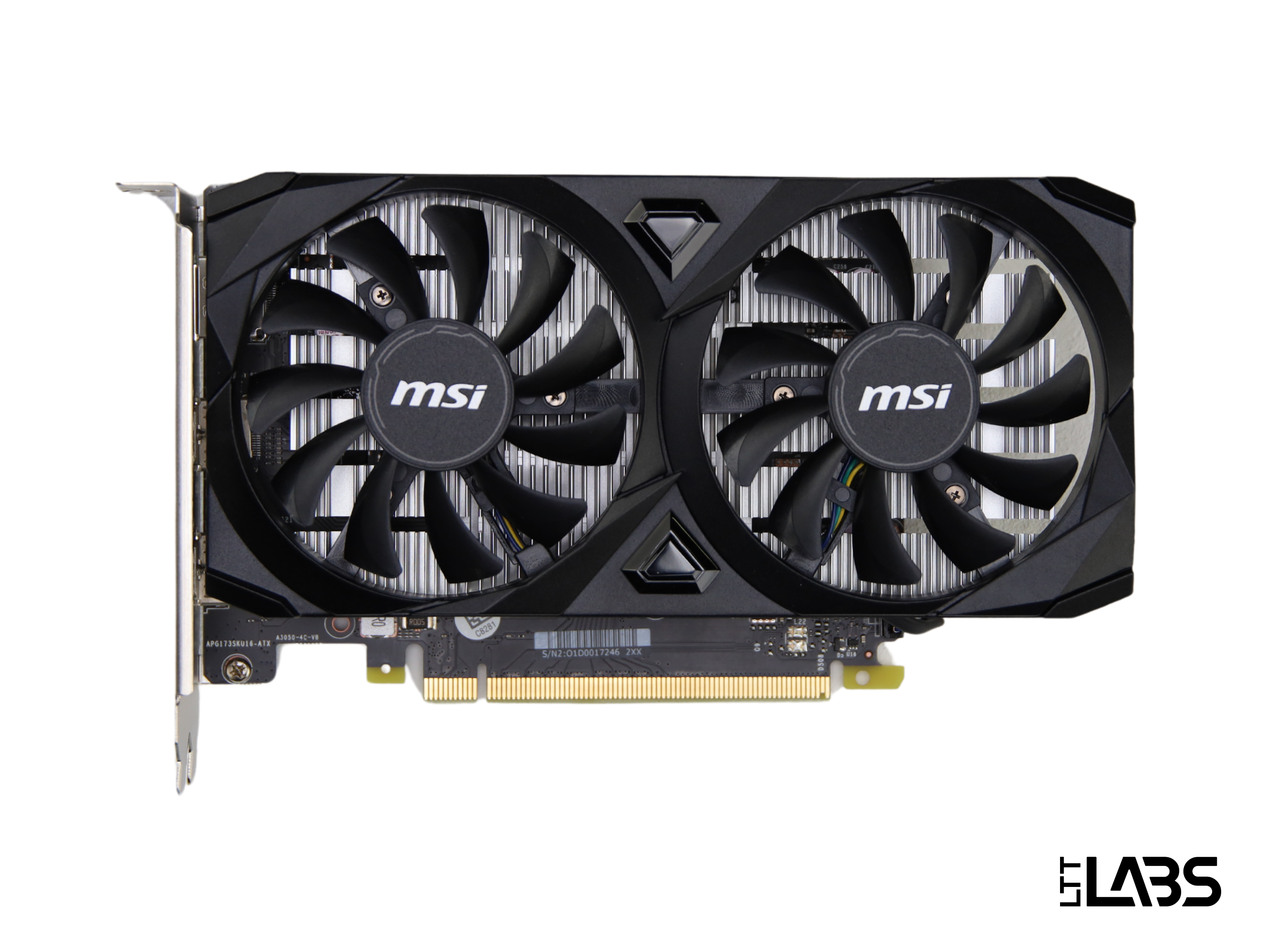 MSI Ventus 2X GeForce RTX 3050 6GB | LTT Labs