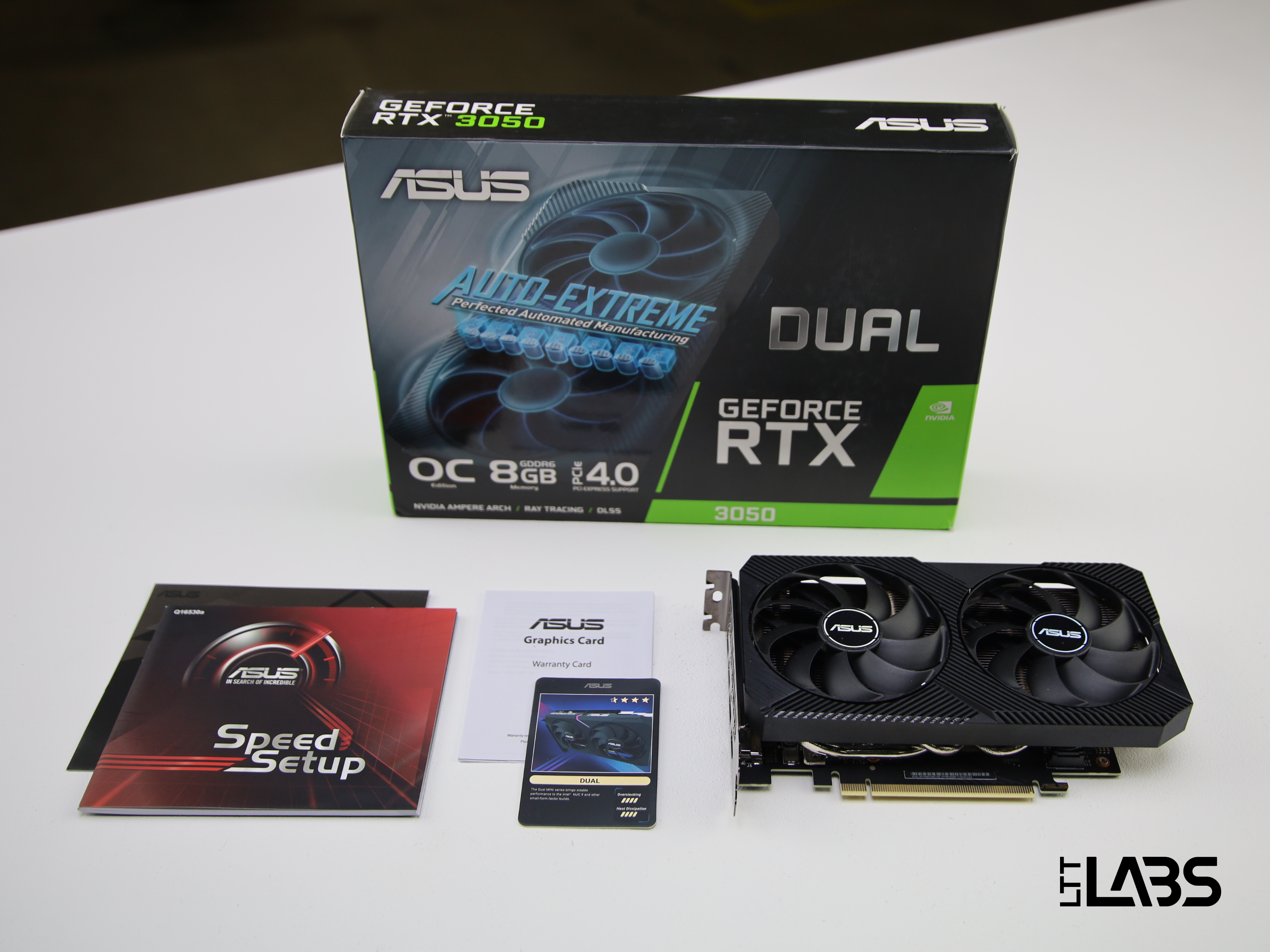 ASUS Dual GeForce RTX 3050 8GB | LTT Labs