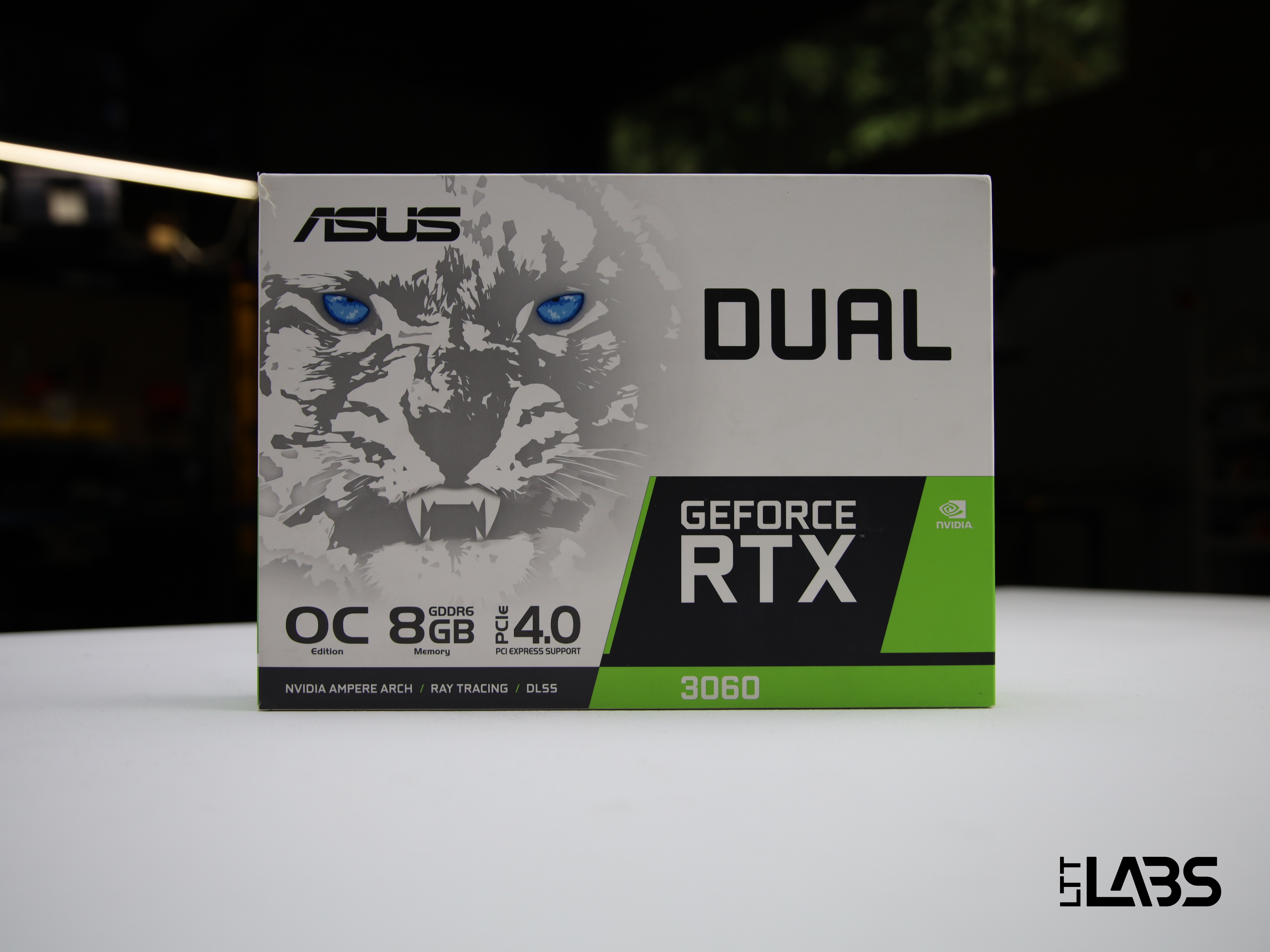 ASUS Dual GeForce RTX 3060 OC Edition White 8GB | LTT Labs