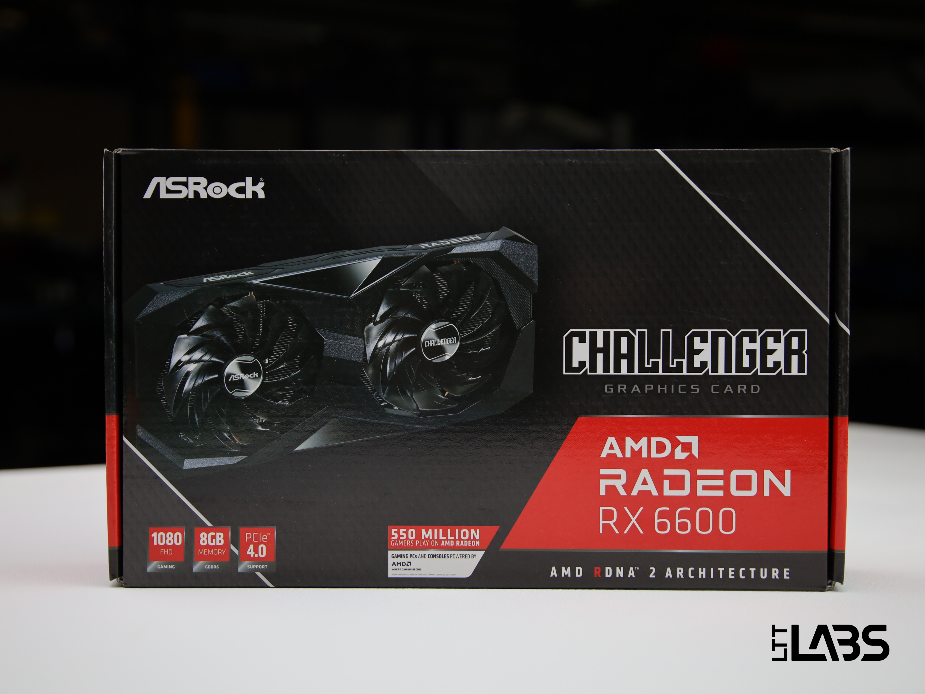 ASRock Radeon RX 6600 Challenger D 8GB | LTT Labs