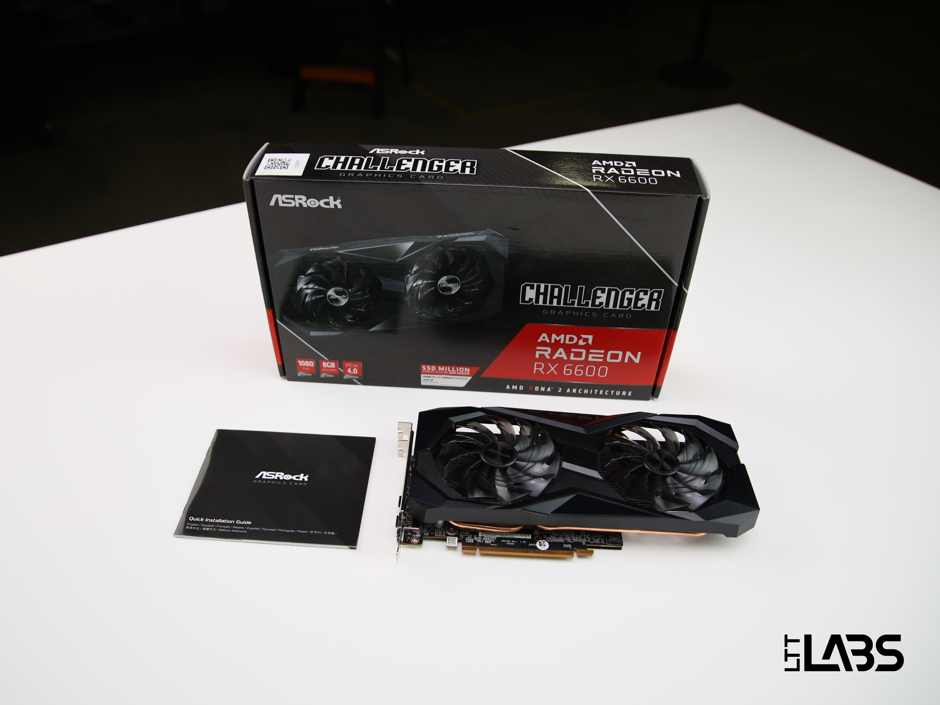 Radeon RX 6600 Challenger D 8GB 開封済・未使用品 AMD Radeon™ RX 6600 Challenger D 8GB
