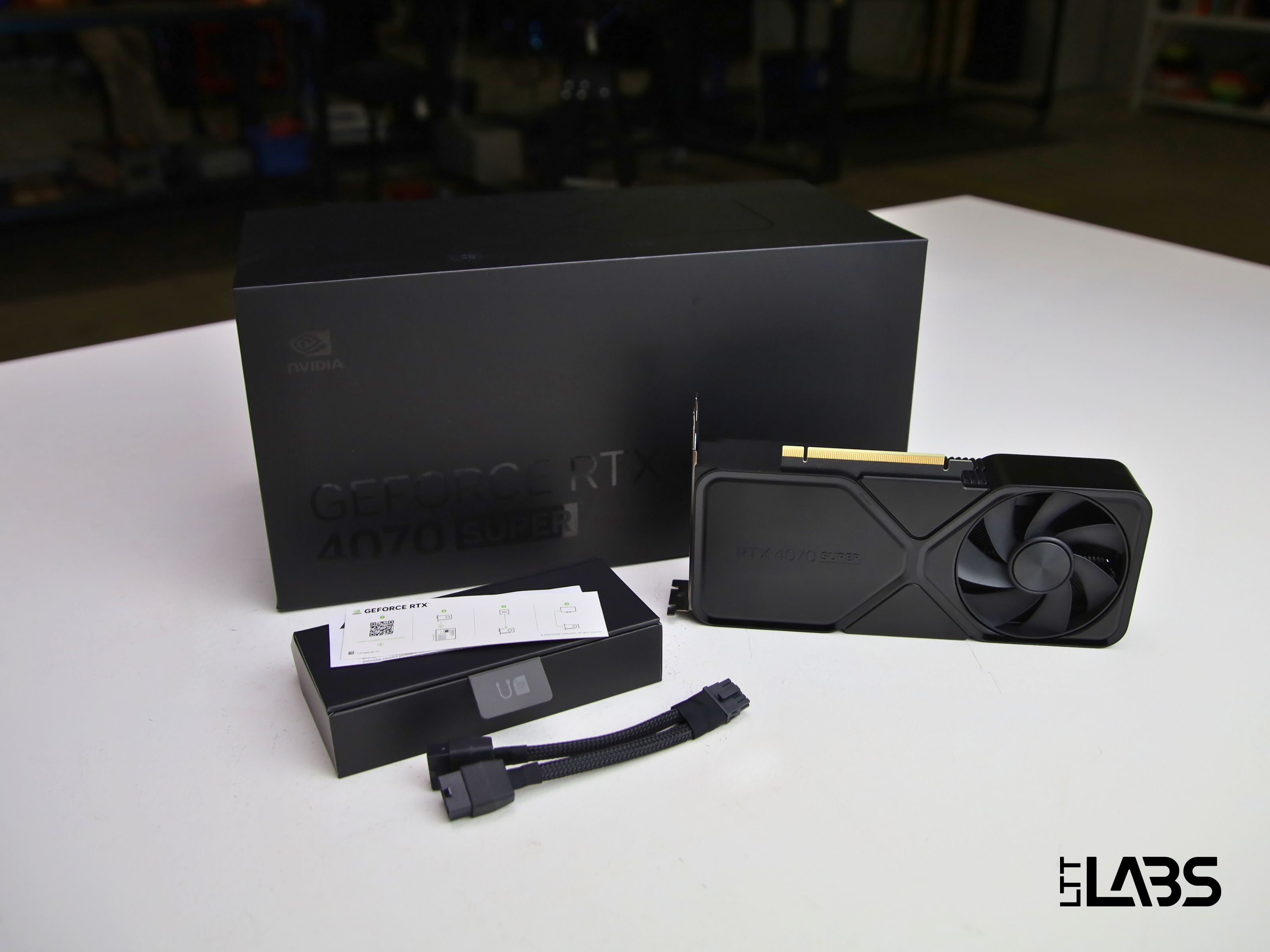 NVIDIA RTX 4070 SUPER 12GB Founders Edition | LTT Labs