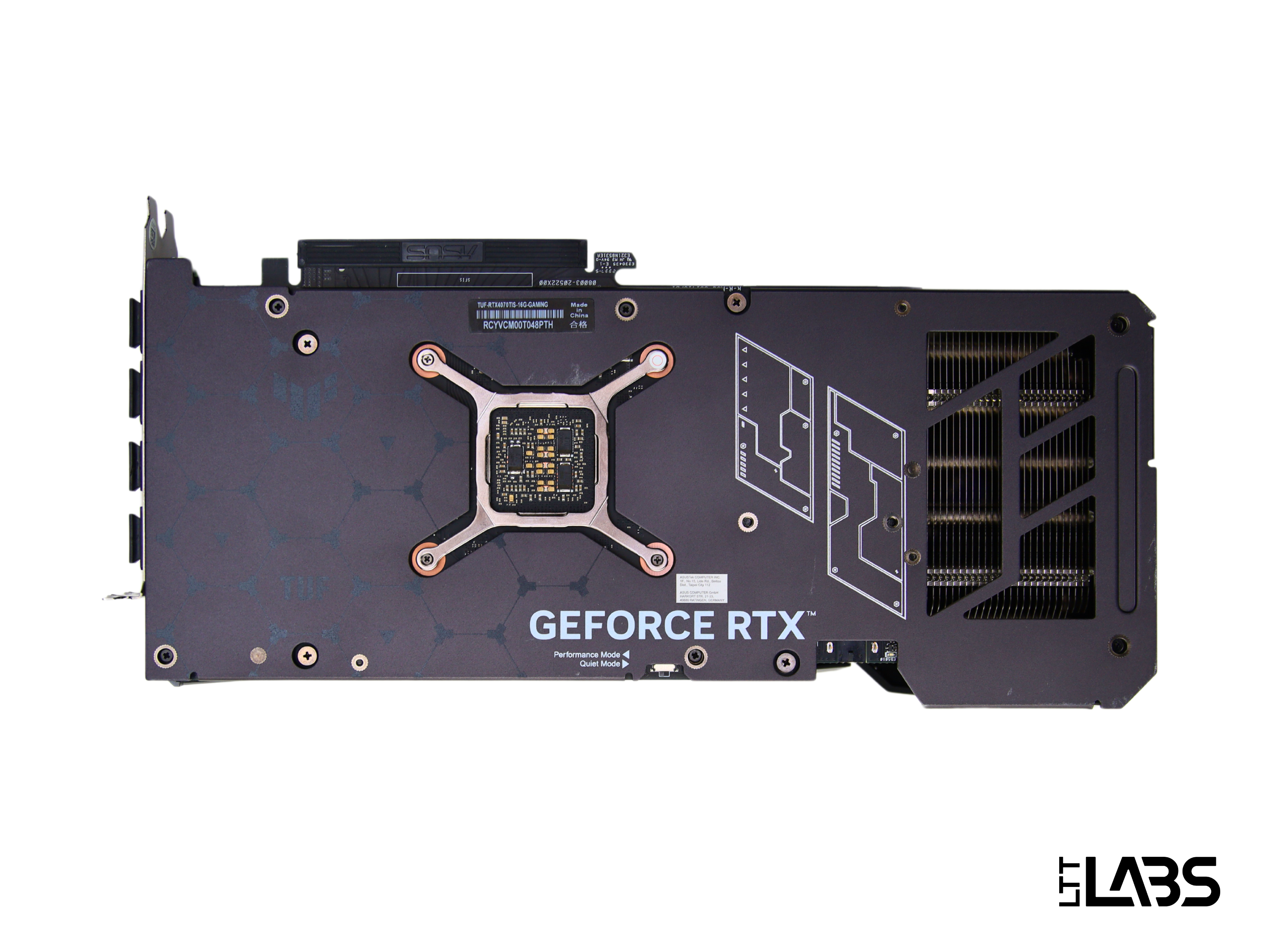 ASUS TUF Gaming RTX 4070 Ti SUPER 16 GB | LTT Labs