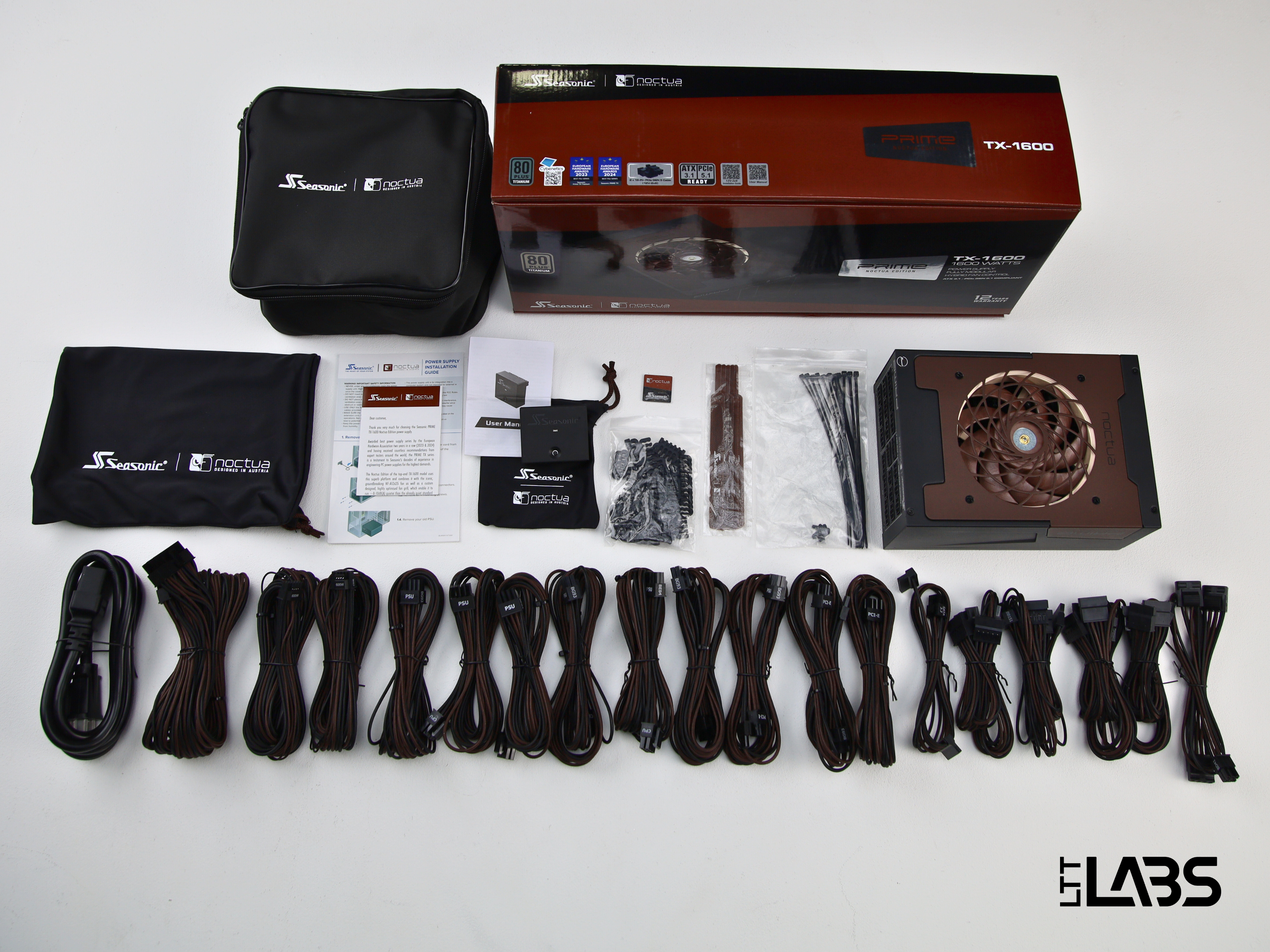 XPG FUSION 1600 TITANIUM vs Seasonic PRIME TX-1600 Noctua Edition