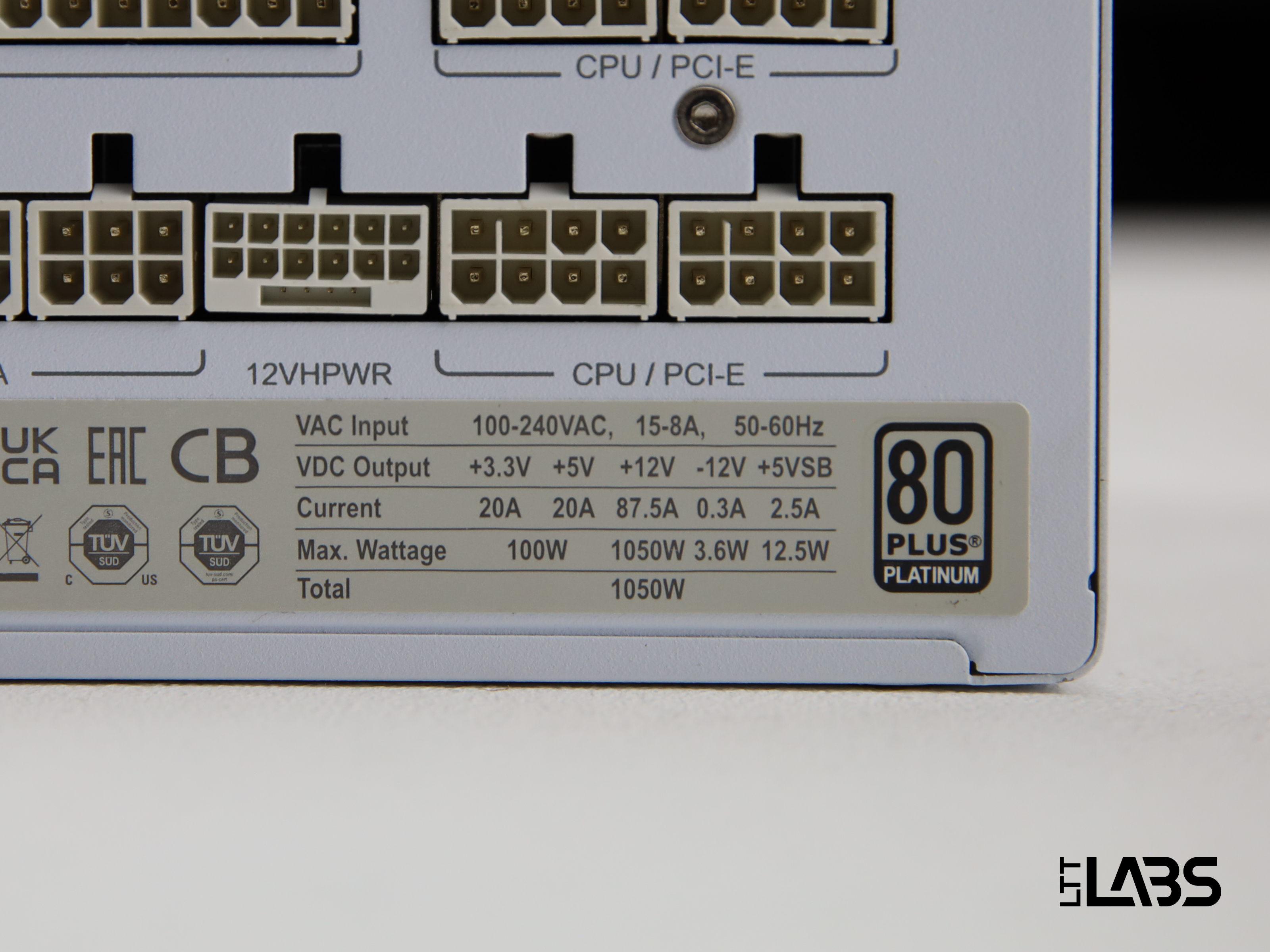 GameMax GX-1050 Pro WH/BK | LTT Labs