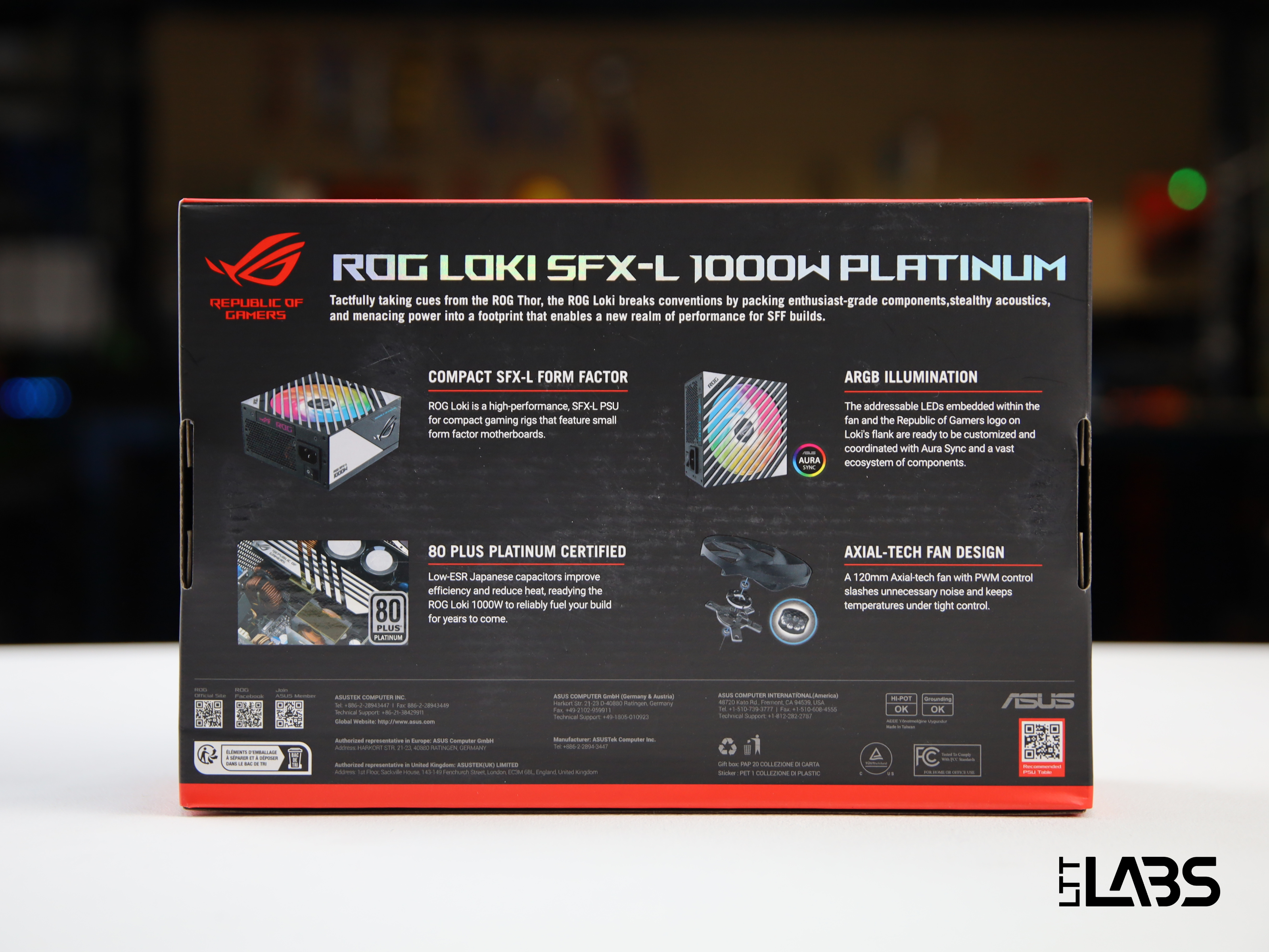 ASUS ROG Loki SFX-L 1000W Platinum | LTT Labs