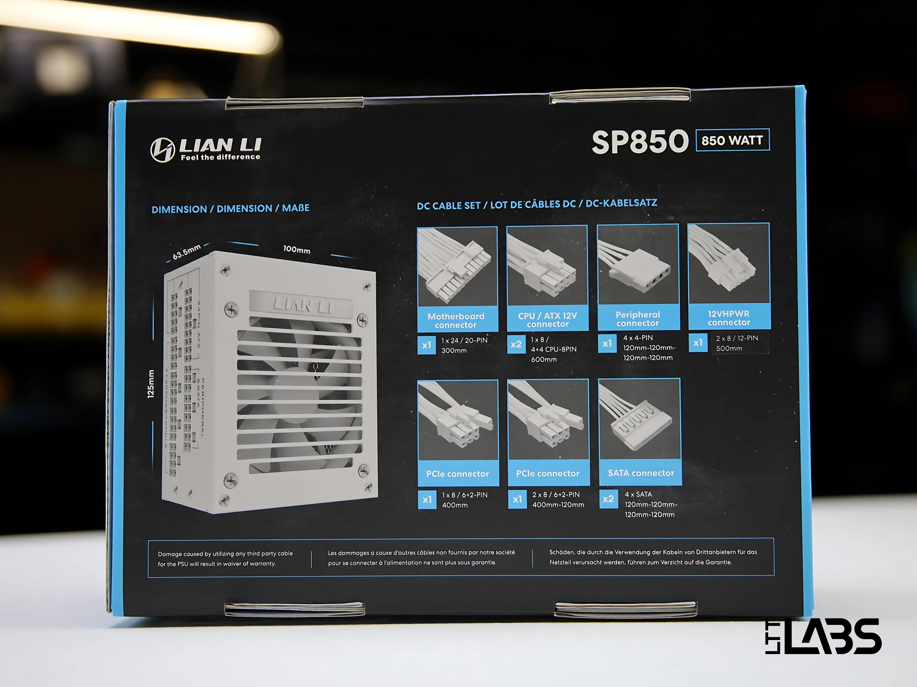 Lian Li SP850 | LTT Labs