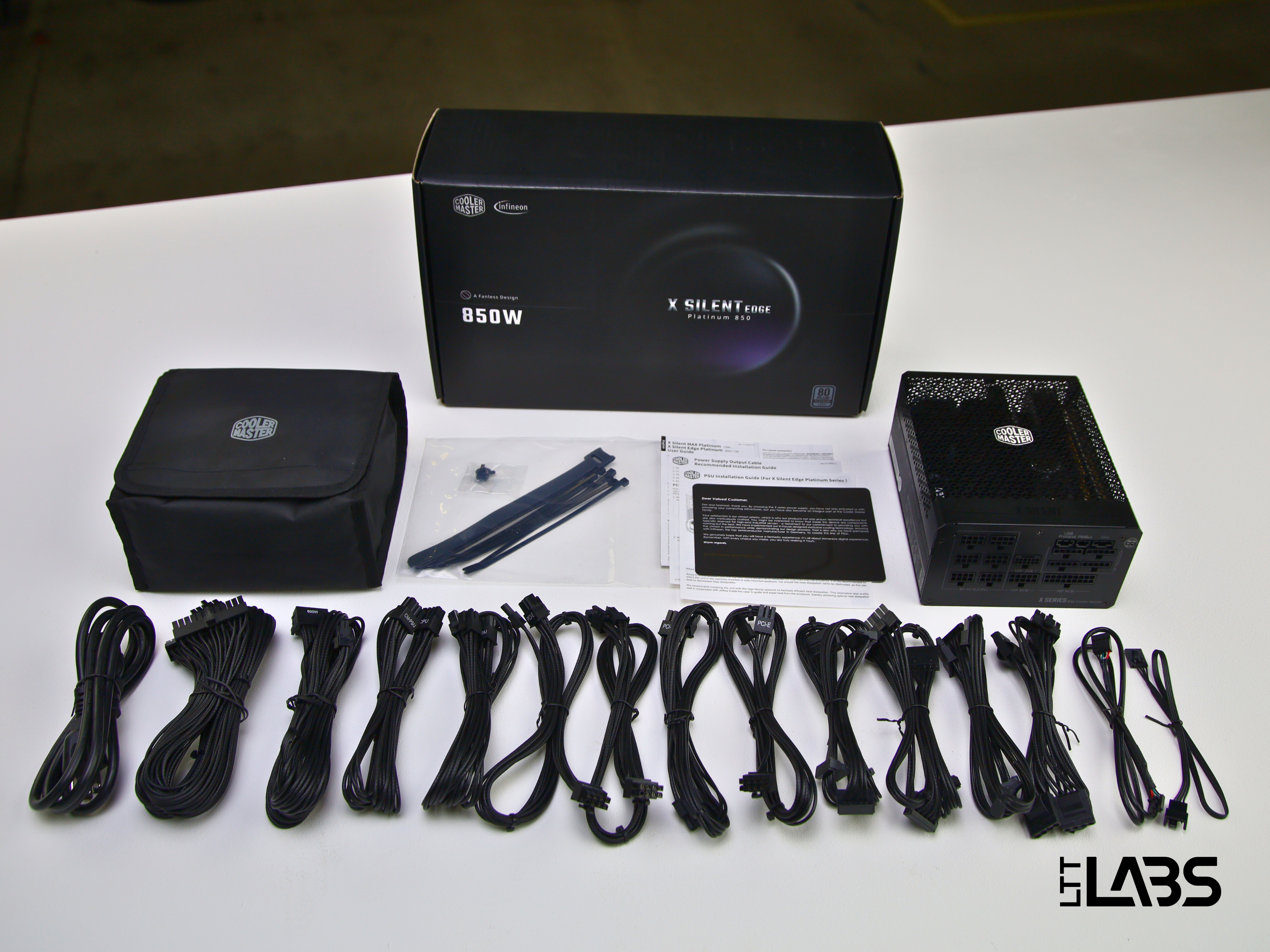 Cooler Master X Silent Edge Platinum 850 | LTT Labs