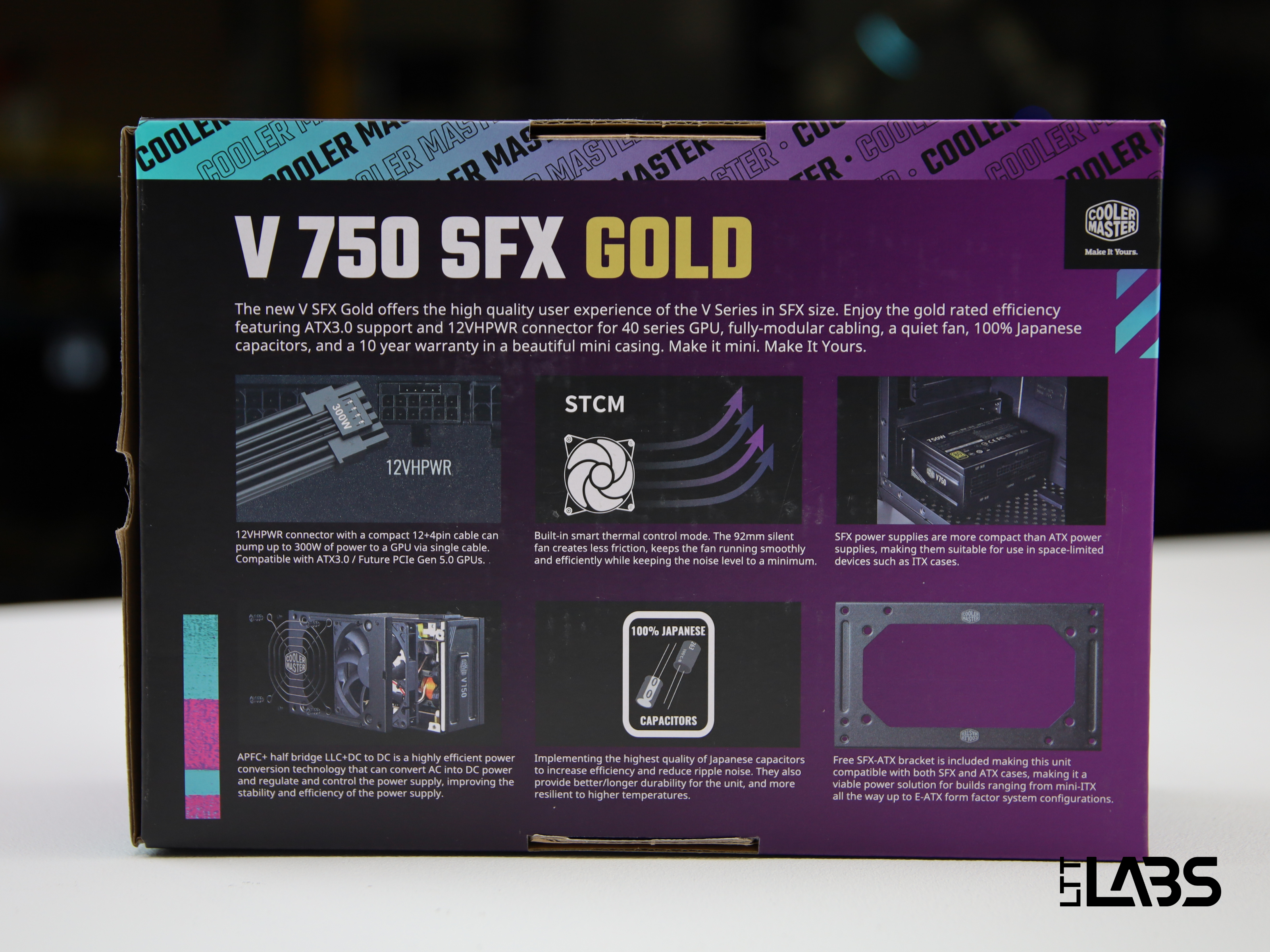 Cooler Master V750 SFX Gold 750W | LTT Labs