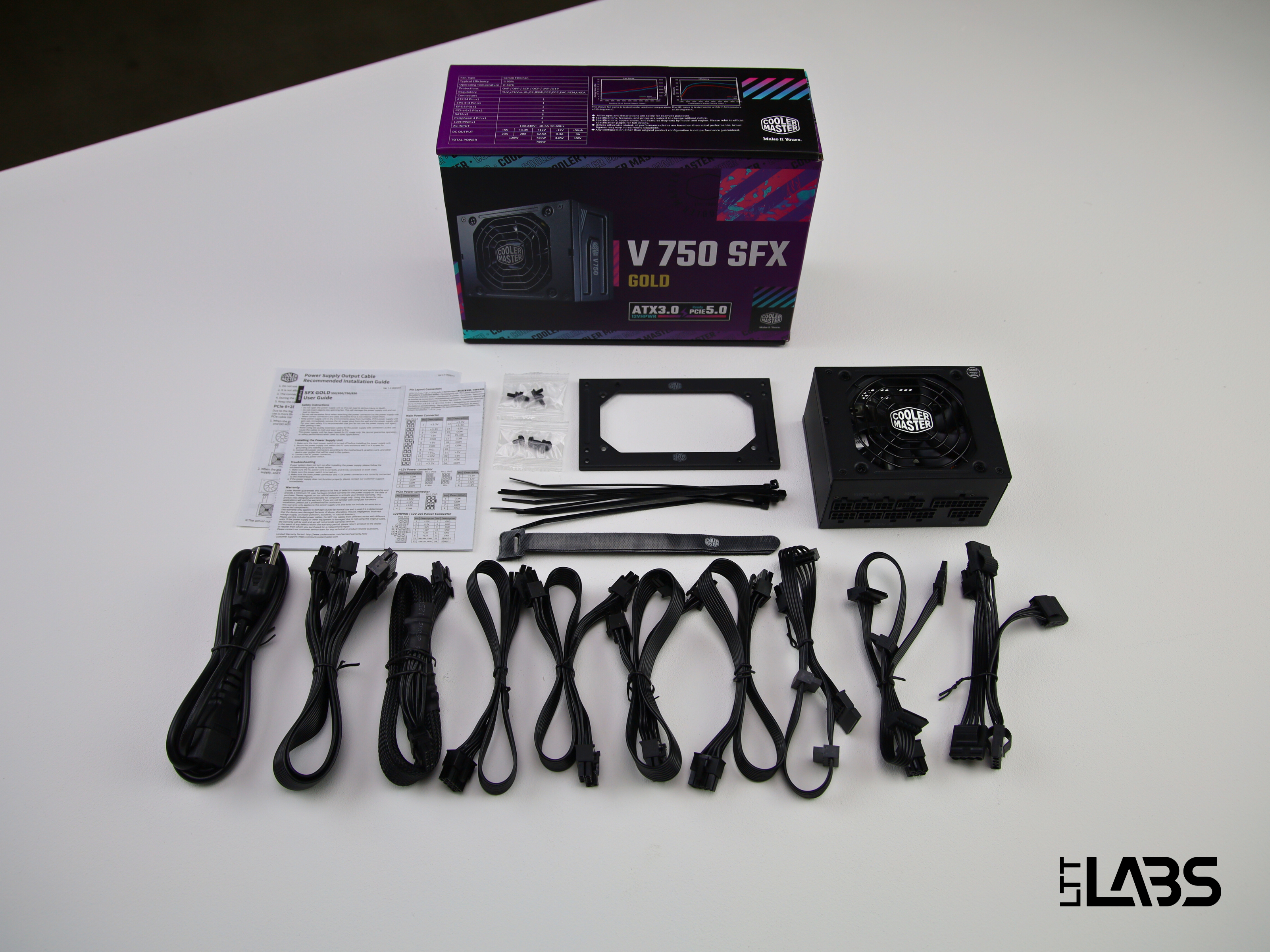 V750 SFX Gold 750W 電源ユニット V750 SFX Gold 750W Full-Modular 80 Plus Gold SFX Power