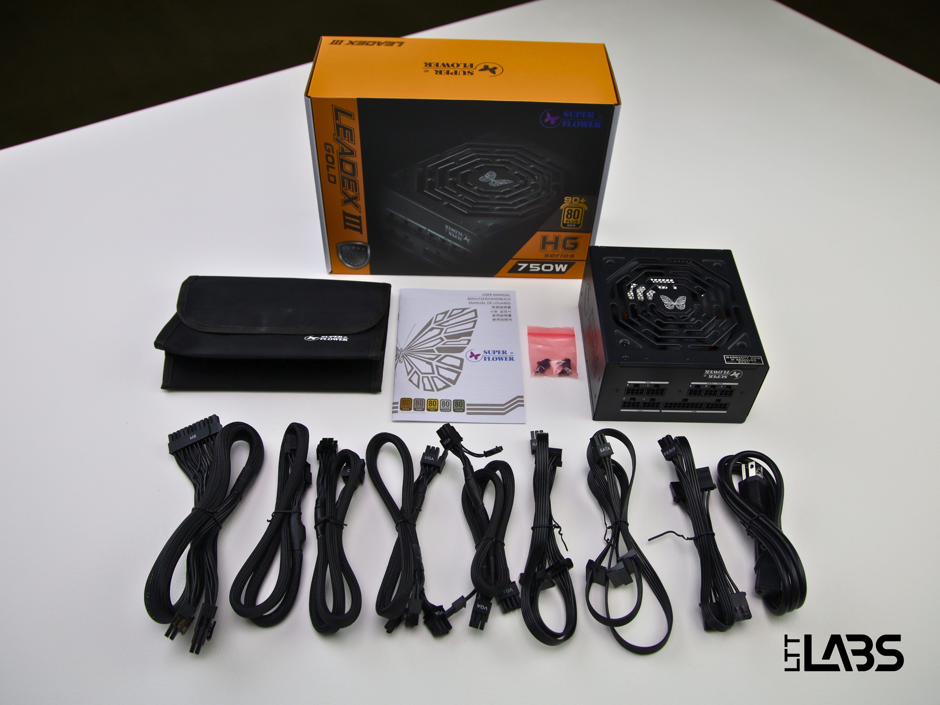 Super Flower LEADEX III GOLD 750W | LTT Labs