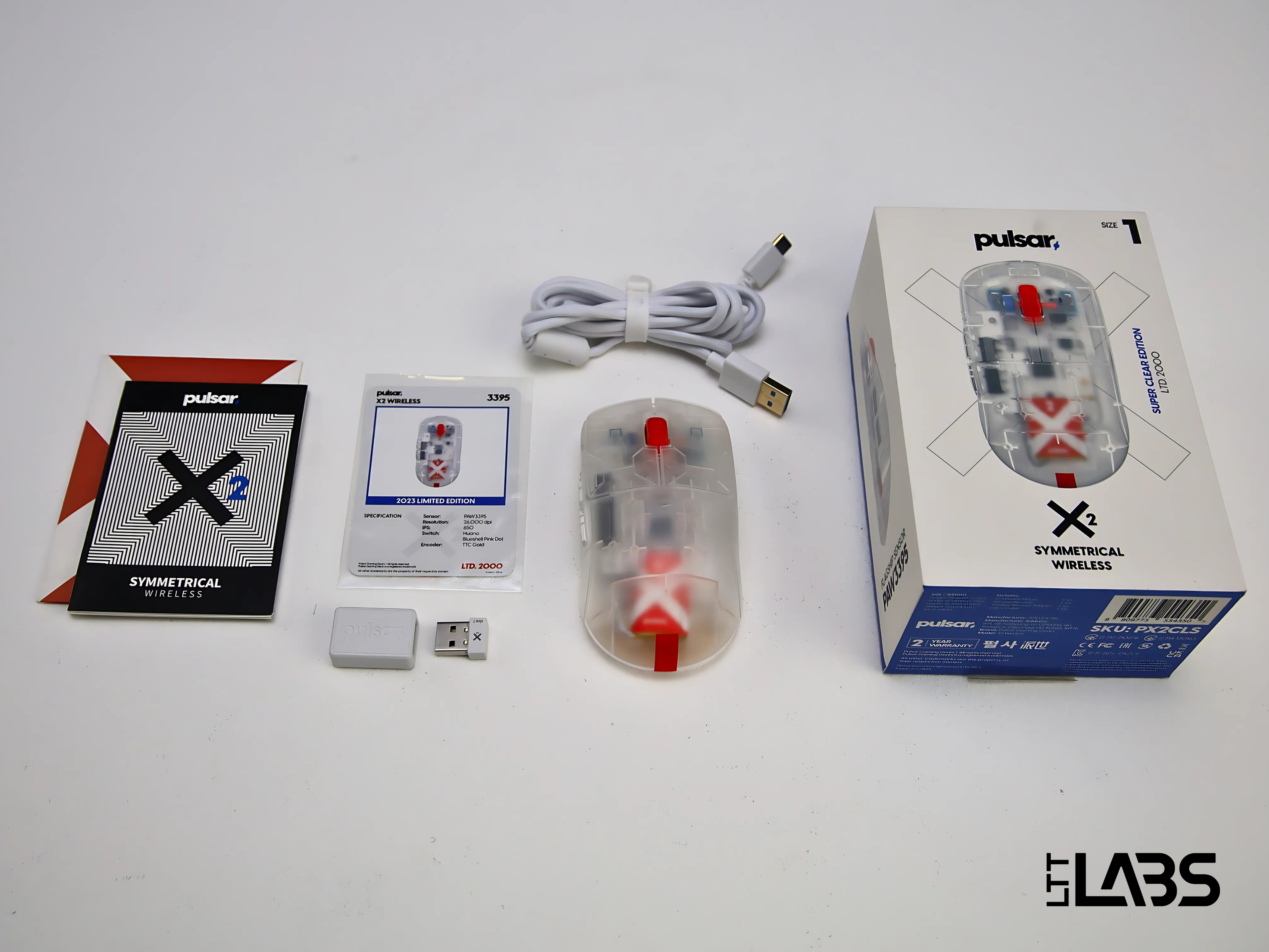 Pulsar X2 Mini Super Clear Edition | LTT Labs
