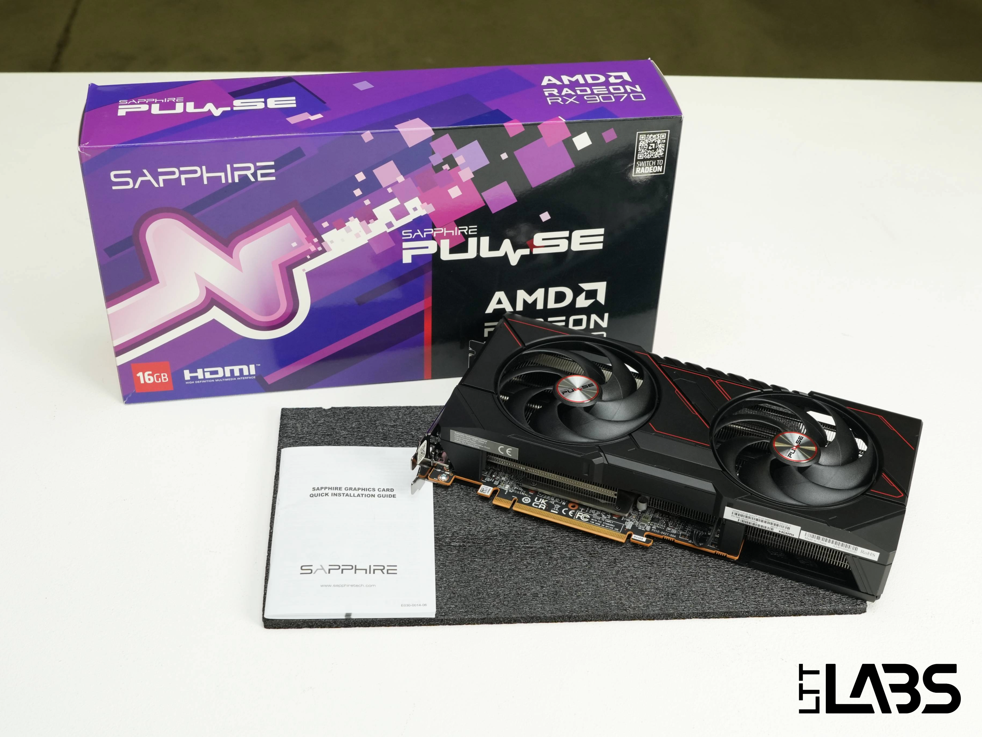 Sapphire PULSE Radeon RX 9070 | LTT Labs