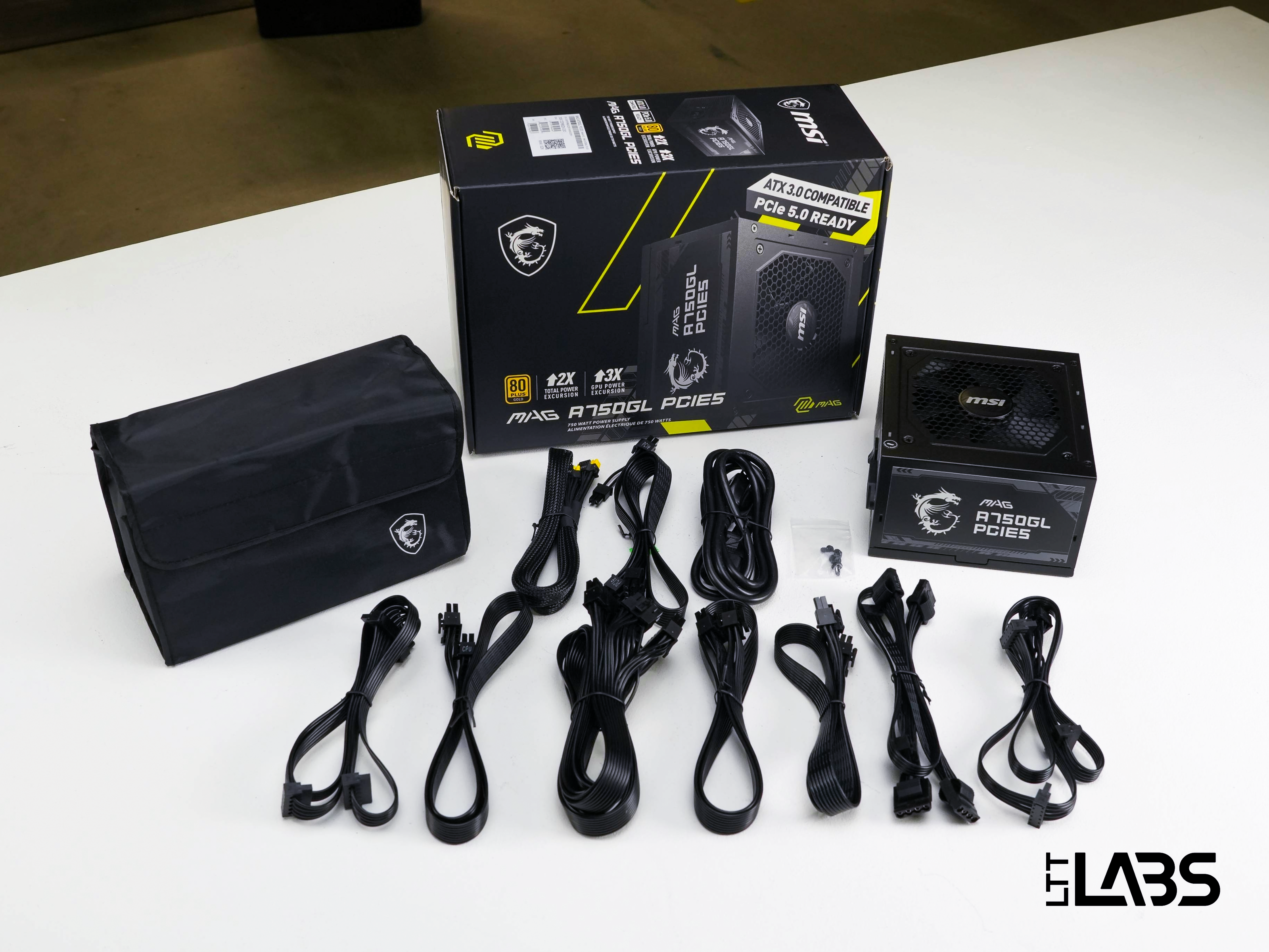 MSI MAG A750GL PCIE5 | LTT Labs