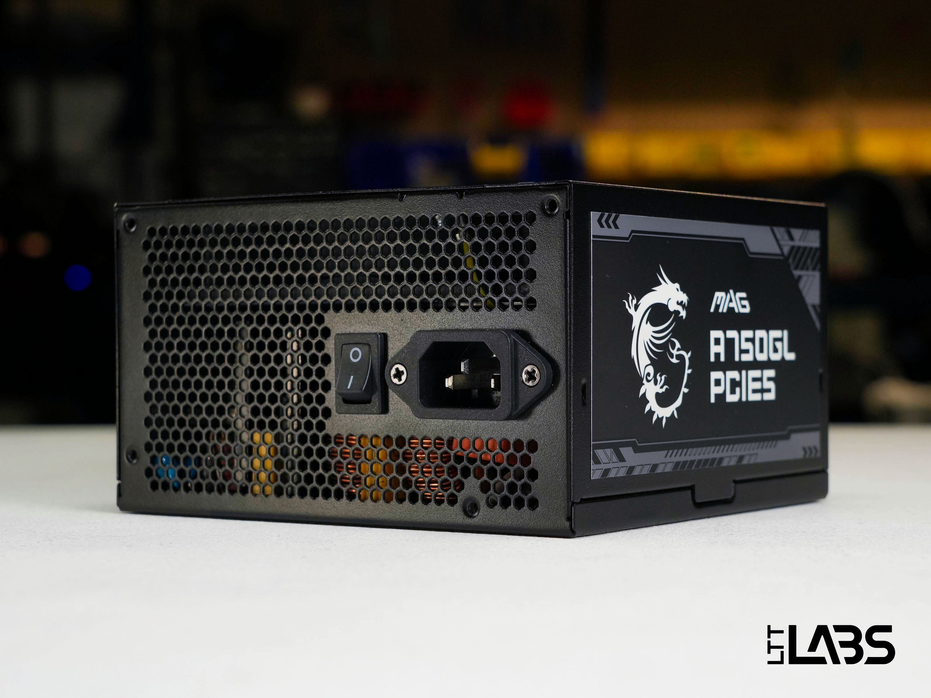 【動作確認済USED】MSI MAG A750GL PCIE5 MSI MAG A750GL PCIE5 750 W 80+ Gold Certified Fully Modular