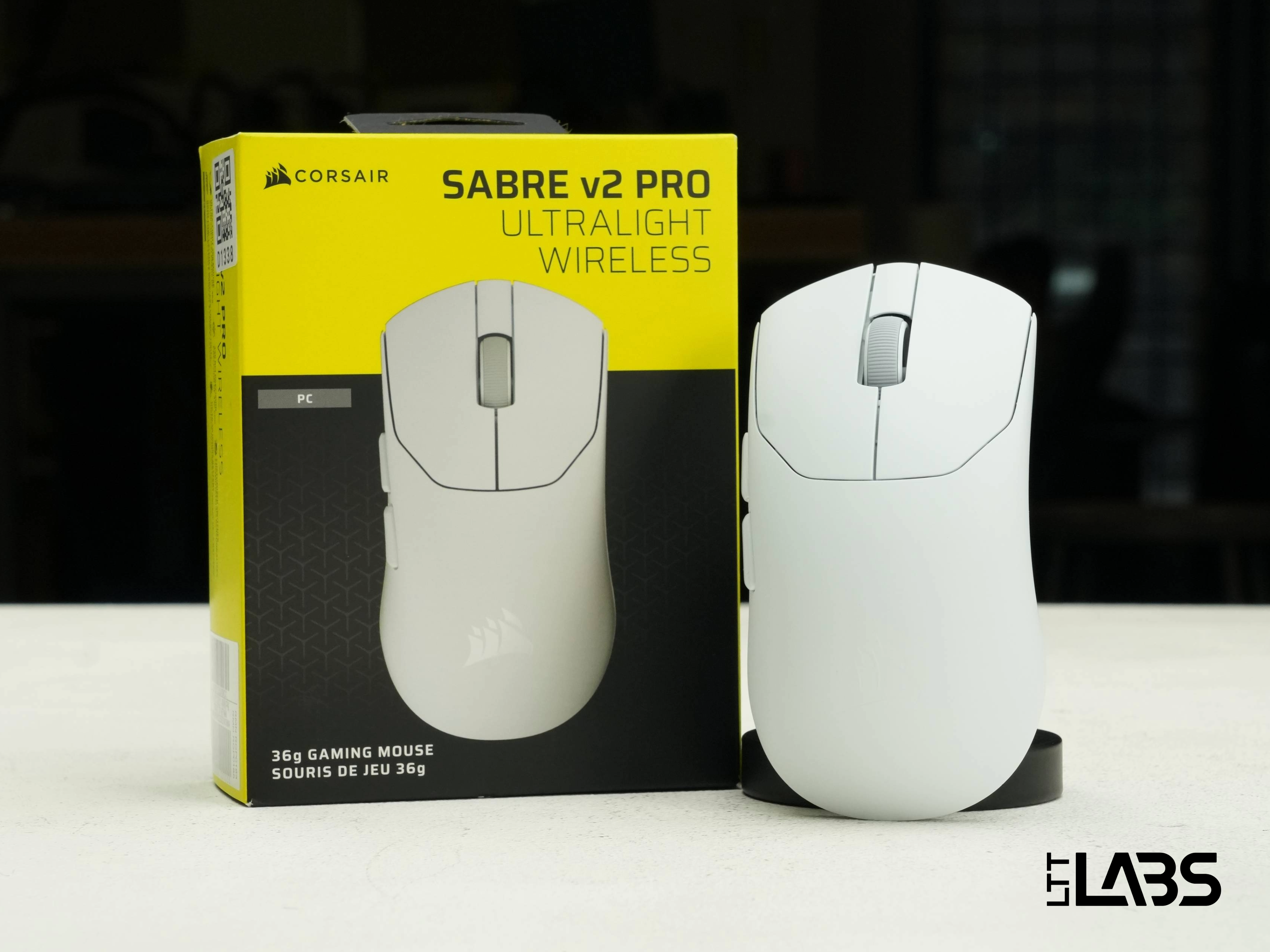 Corsair Sabre v2 Pro Ultralight Wireless | LTT Labs