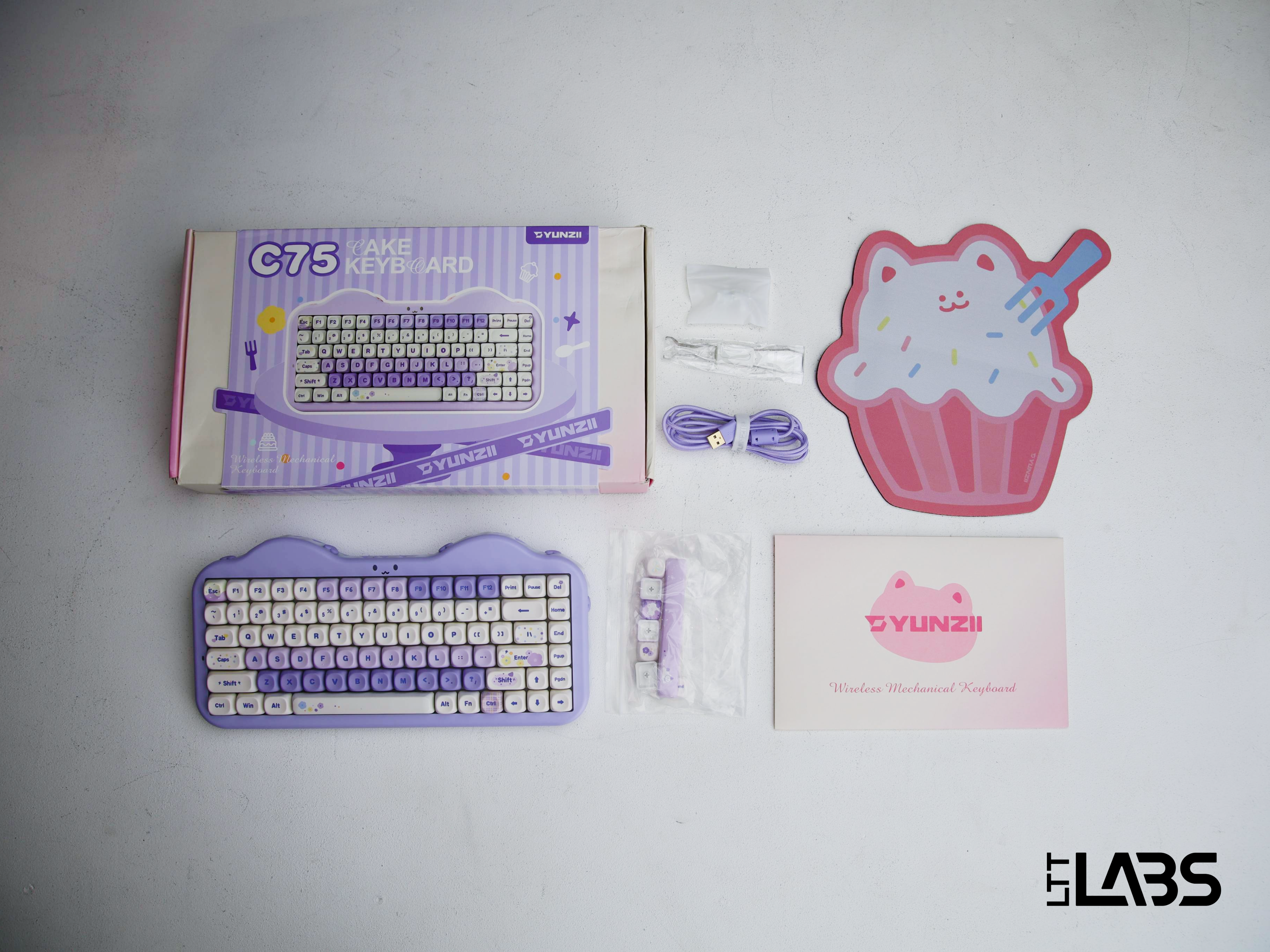 Yunzii C75 Cake Meow | LTT Labs
